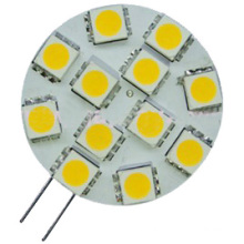 G4 lâmpada LED de 12 LED 5050 (GN-HP-WW1W12-G4)
